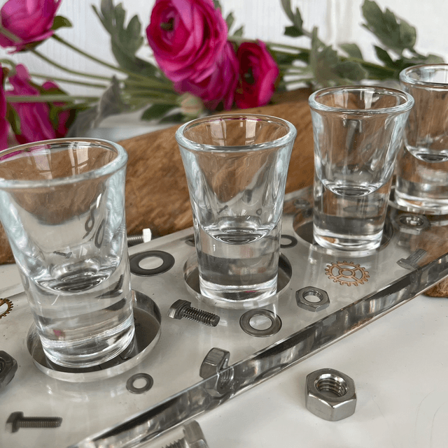 Shot glass trays
