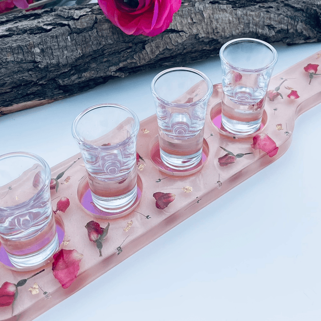 Shot glass trays